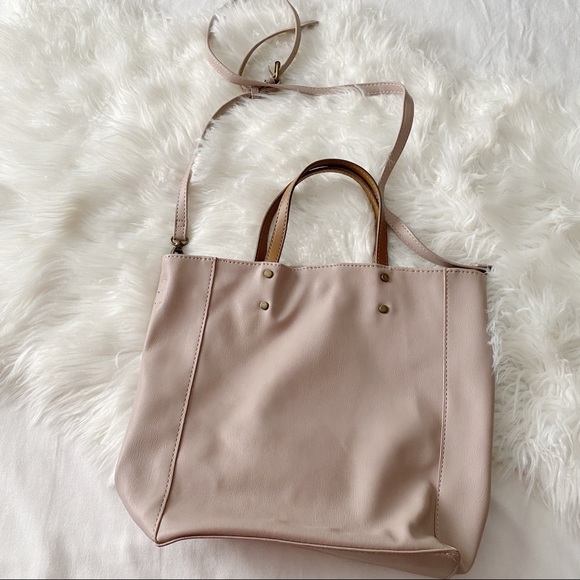 Taupe • Vegan Shoulder Bag - Picture 3 of 8